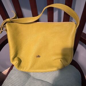 Portland Leather large slouchy in Key Lime